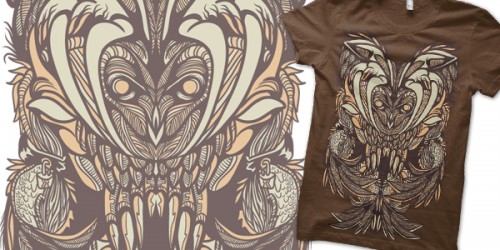 CRIME IN OWL T-Shirt By Quakerninja